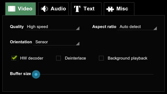 VPlayer codec android App screenshot 1