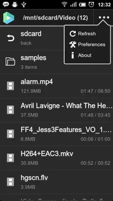 VPlayer codec android App screenshot 3